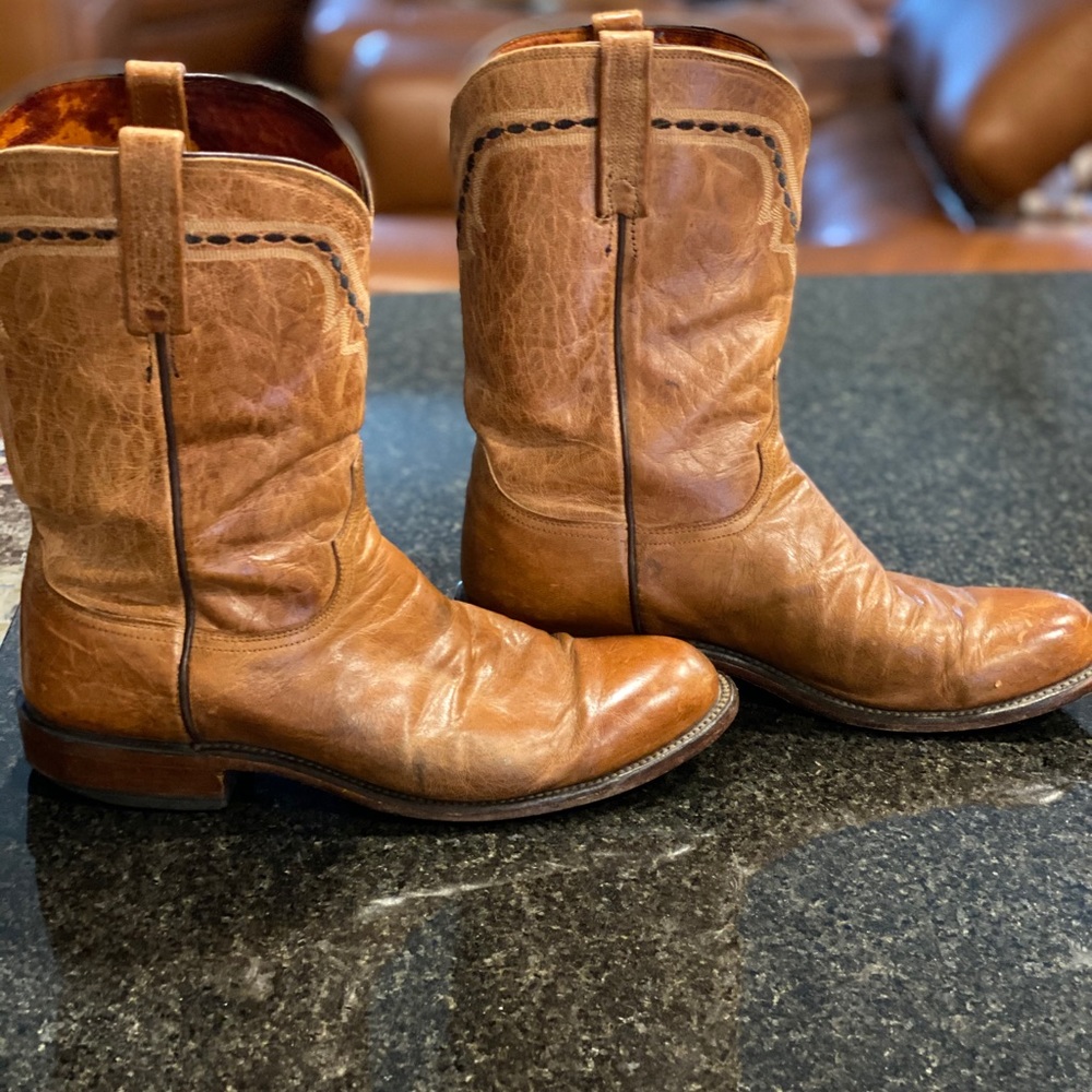 Lucchese Men’s Calf Skin Roper Size 11